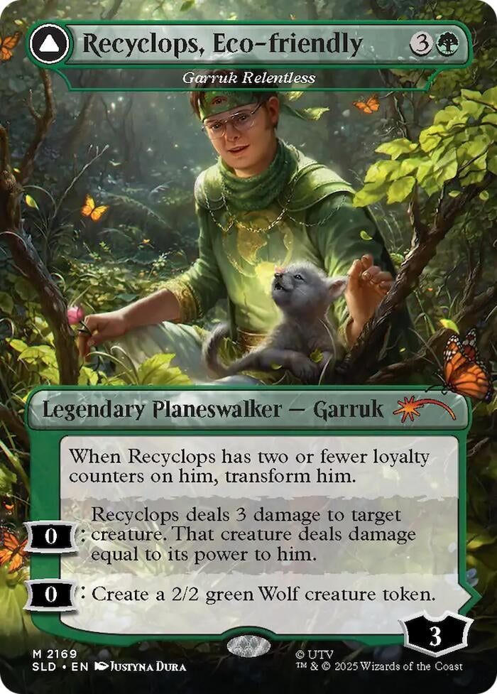 Image for Recyclops, Eco-friendly - Garruk Relentless (2169) - Magic: The Gathering