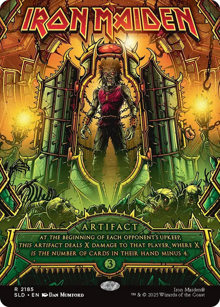 Image for Iron Maiden (2185) - Magic: The Gathering