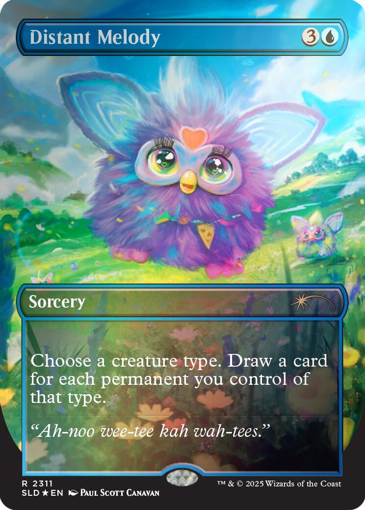 Image for Distant Melody (2311) (Rainbow Foil) (2311) - Magic: The Gathering
