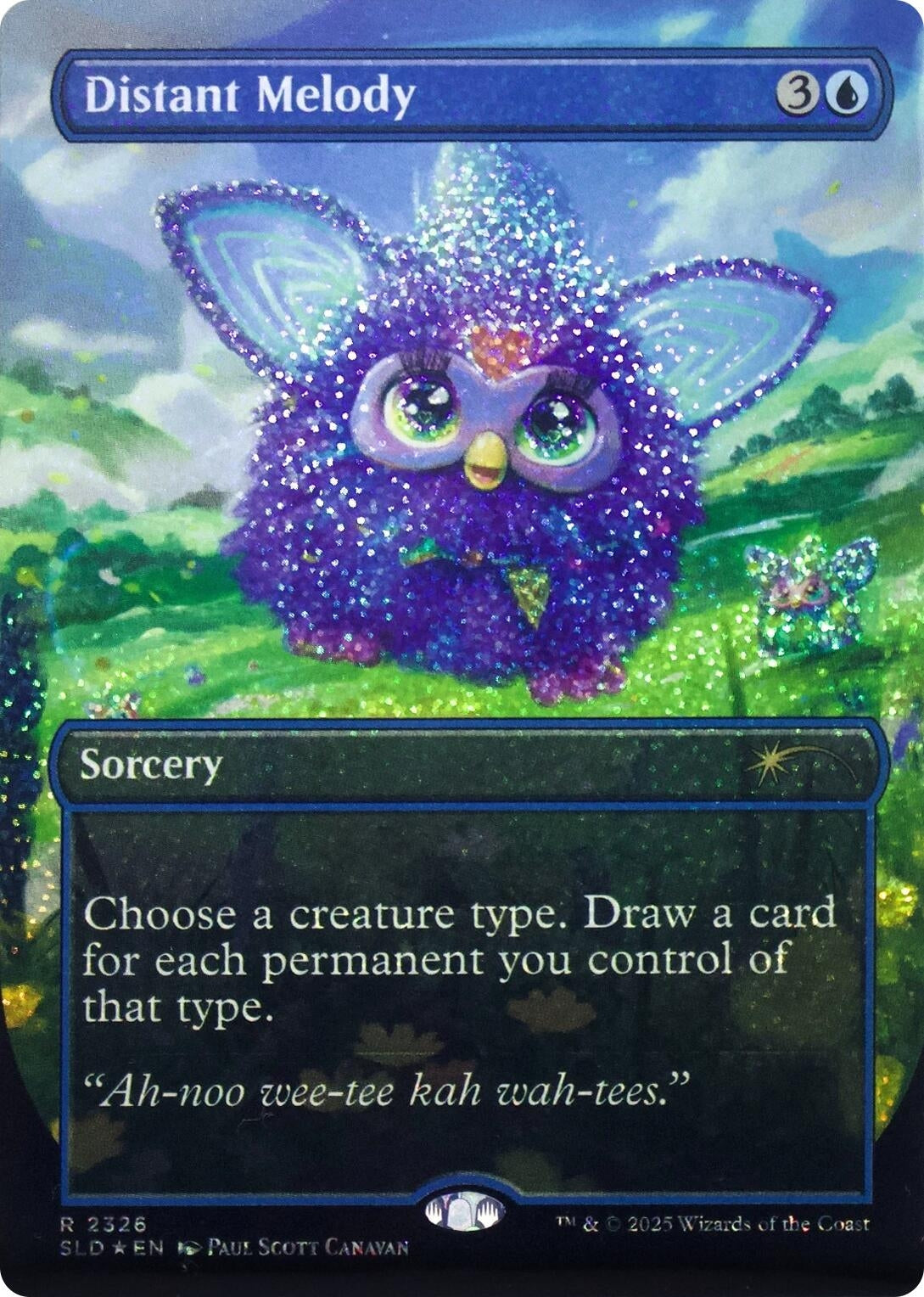 Image for Distant Melody (2326) (Confetti Foil) (2326) - Magic: The Gathering