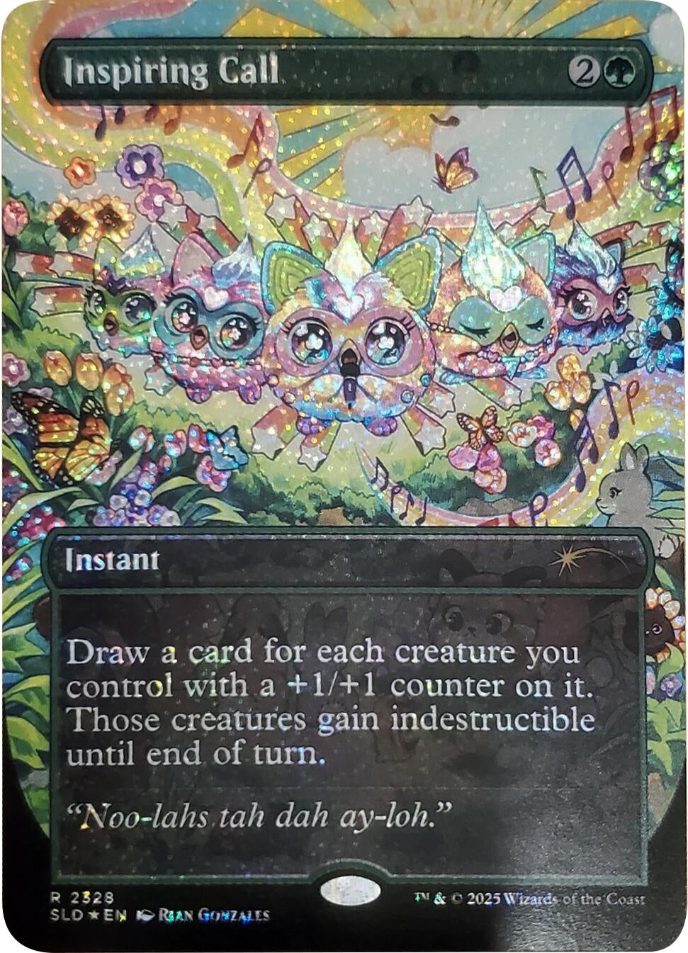 Image for Inspiring Call (Confetti Foil) (2328) - Magic: The Gathering