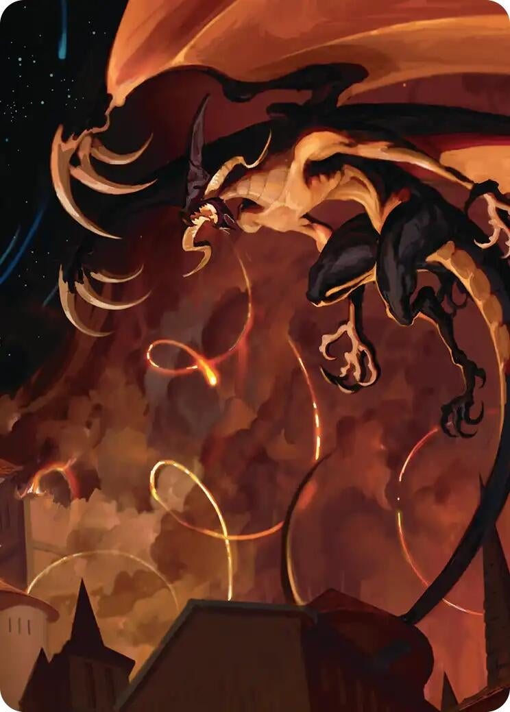 Image for Mega Flare Scene Art Card (15) (ASFIN) - Magic: The Gathering
