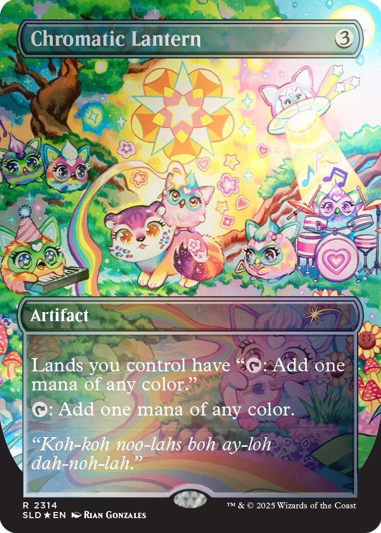 Image for Chromatic Lantern (2314) (Rainbow Foil) (2314) - Magic: The Gathering