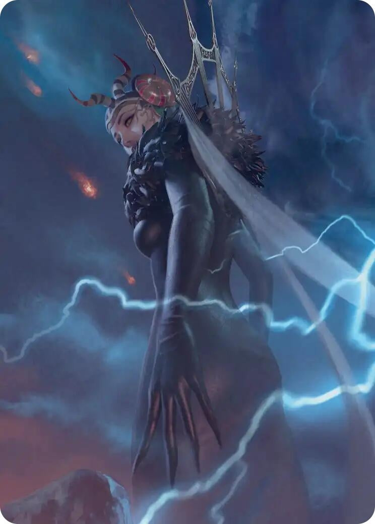 Image for Edea, Possessed Sorceress Scene Art Card (7) (ASFIN) - Magic: The Gathering