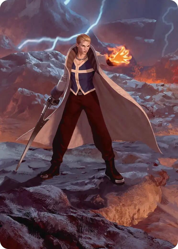 Image for Seifer, Balamb Rival Scene Art Card (10) (ASFIN) - Magic: The Gathering