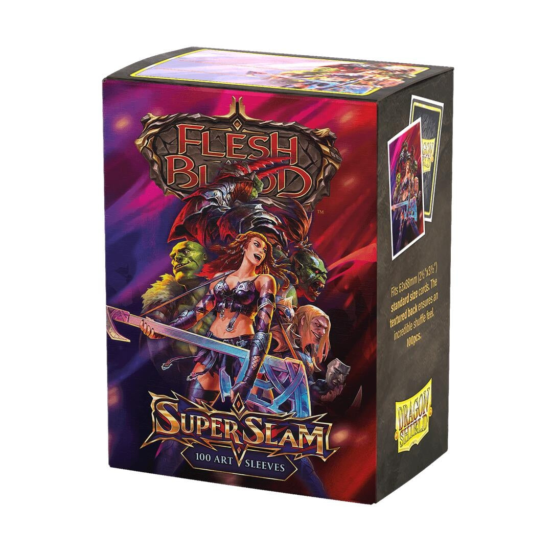 Image for Dragon Shield Flesh and Blood Matte Art - Super Slam (100-pack) - Card Sleeves