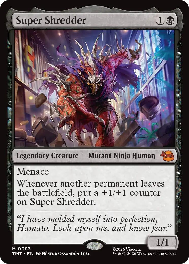 Image for Super Shredder (83) - Magic: The Gathering