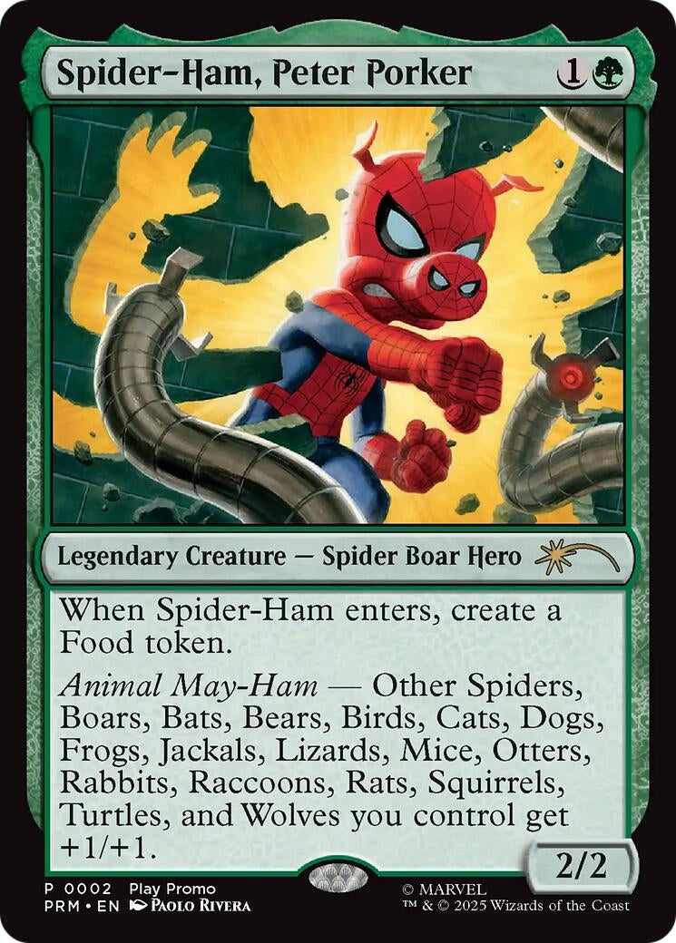 Image for Spider-Ham, Peter Porker (2) - Magic: The Gathering