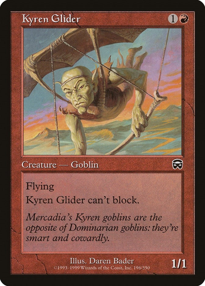 Image for Kyren Glider (196) - Magic: The Gathering