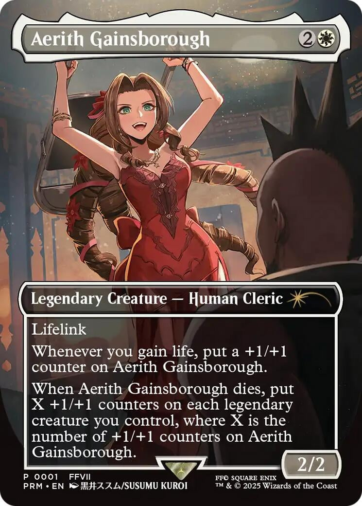 Image for Aerith Gainsborough (1) (PTP) - Magic: The Gathering