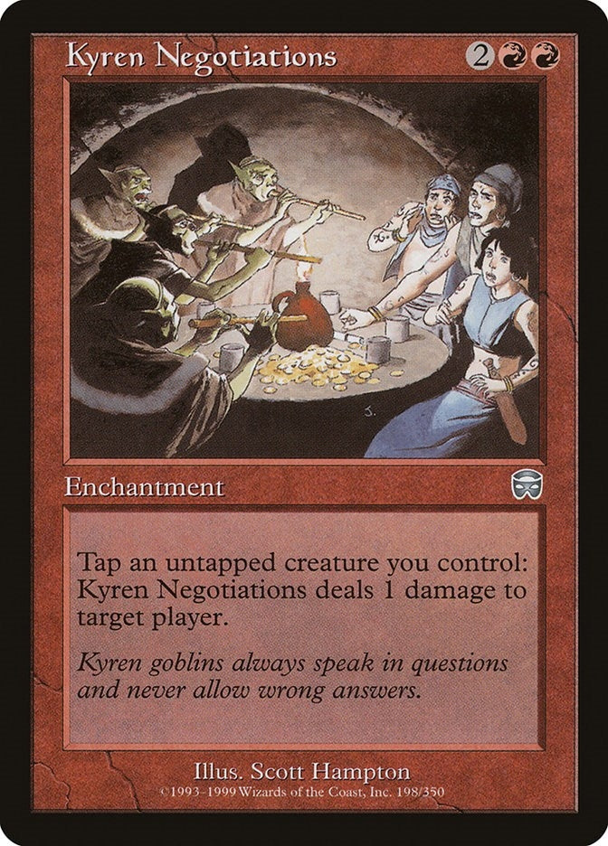 Image for Kyren Negotiations (198) - Magic: The Gathering