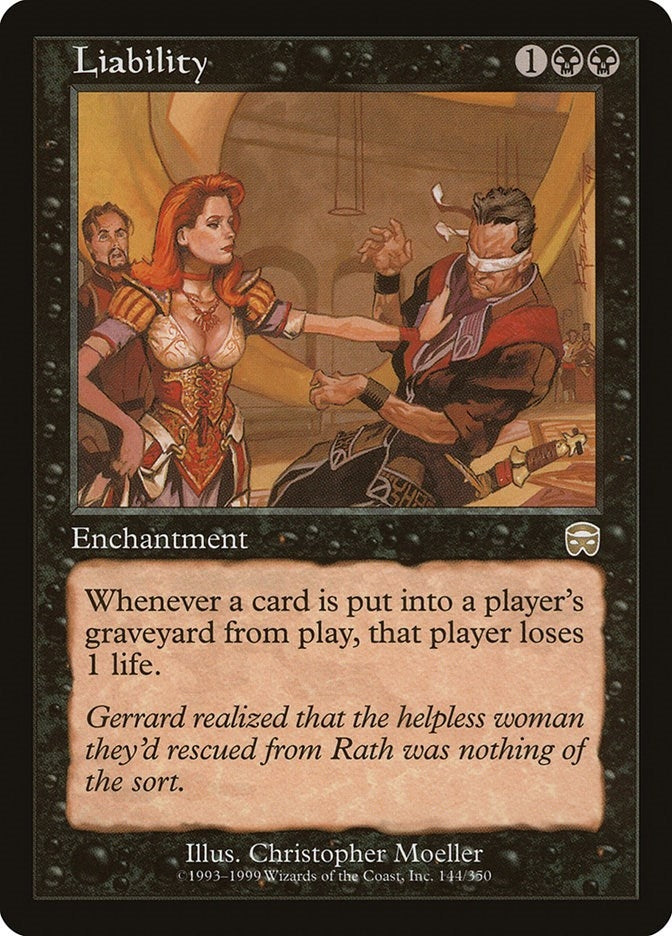 Image for Liability (144) - Magic: The Gathering