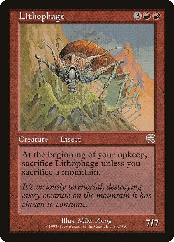 Image for Lithophage (202) - Magic: The Gathering