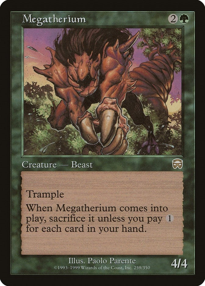 Image for Megatherium (259) - Magic: The Gathering