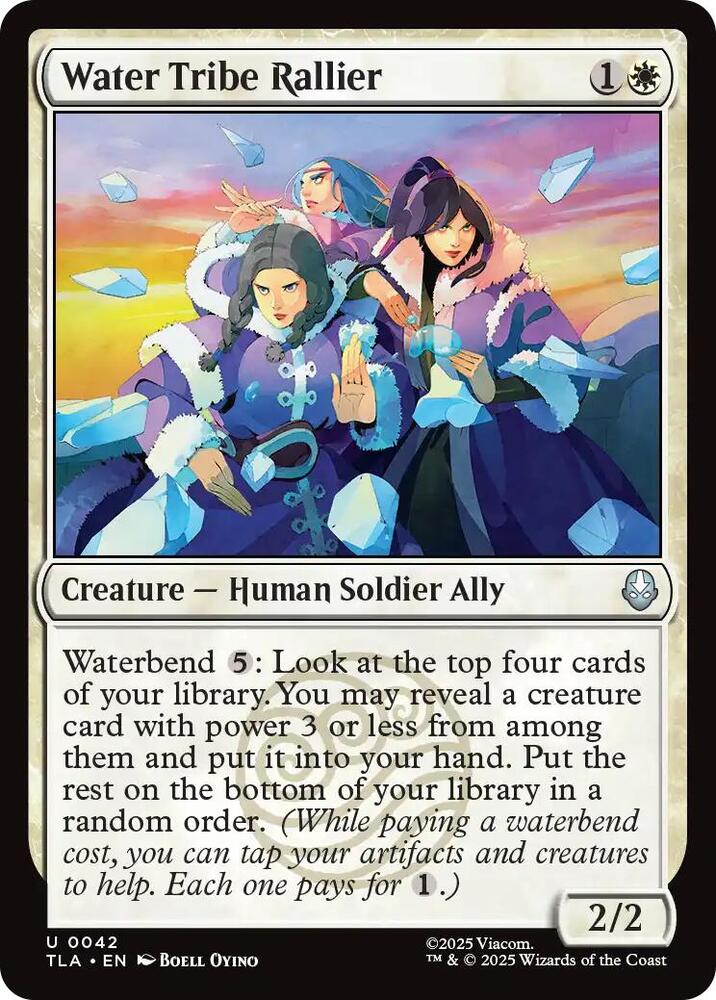 Image for Water Tribe Rallier (42) - Magic: The Gathering