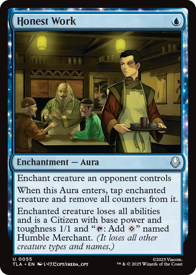 Image for Honest Work (55) - Magic: The Gathering