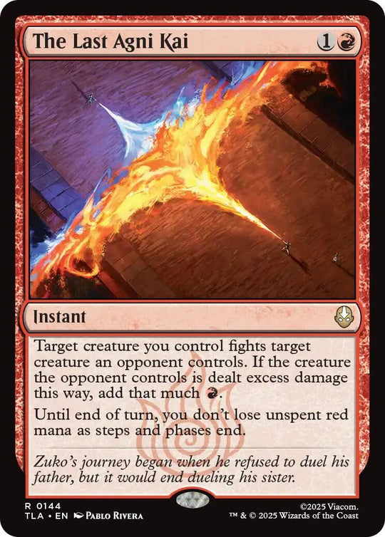 Image for The Last Agni Kai (144) - Magic: The Gathering