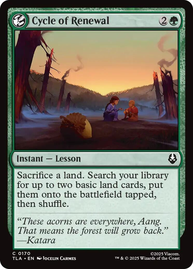 Image for Cycle of Renewal (170) - Magic: The Gathering