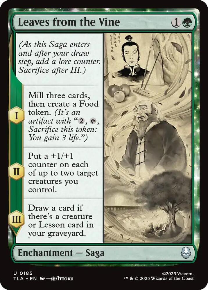 Image for Leaves from the Vine (185) - Magic: The Gathering