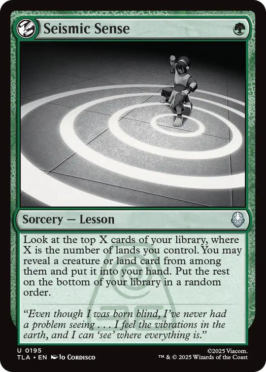 Image for Seismic Sense (195) - Magic: The Gathering