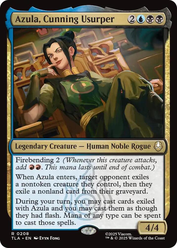 Image for Azula, Cunning Usurper (208) - Magic: The Gathering