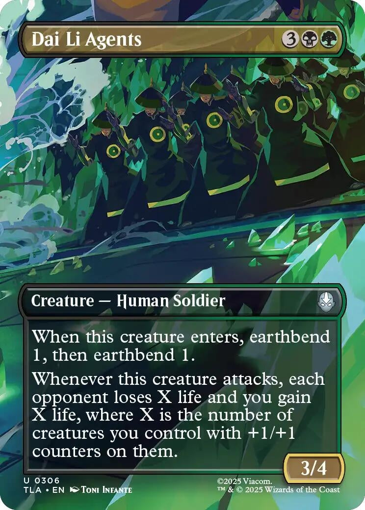 Image for Dai Li Agents (Borderless) (306) - Magic: The Gathering