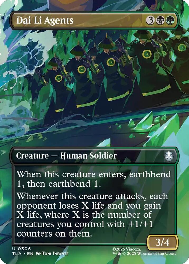 Image for Dai Li Agents (Borderless) (306) - Magic: The Gathering