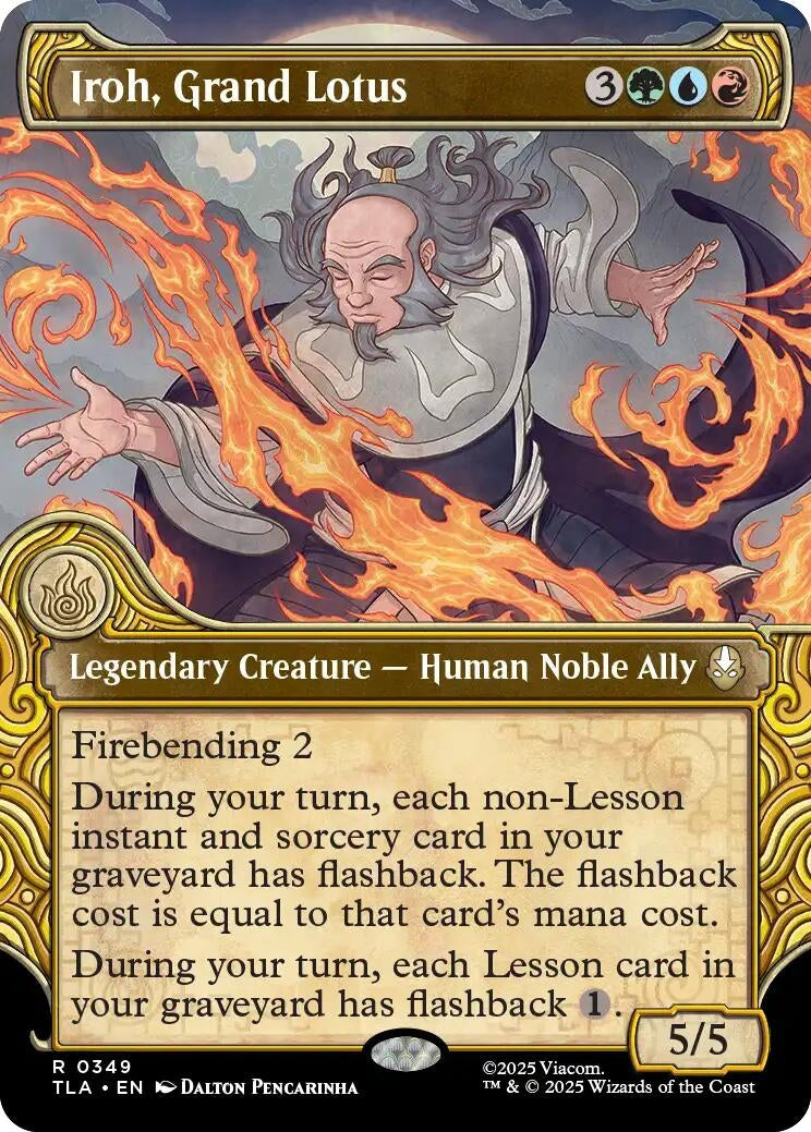 Image for Iroh, Grand Lotus (Showcase) (349) (TLA) - Magic: The Gathering