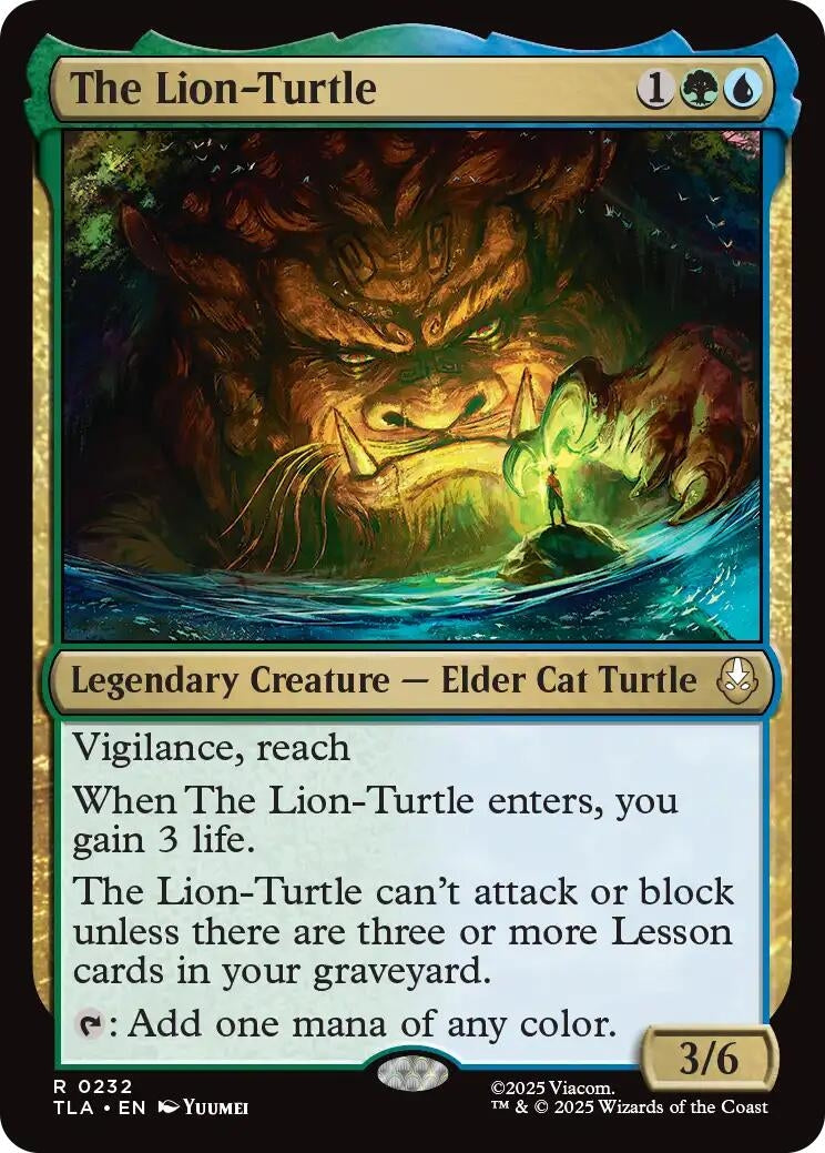Image for The Lion-Turtle (232) - Magic: The Gathering