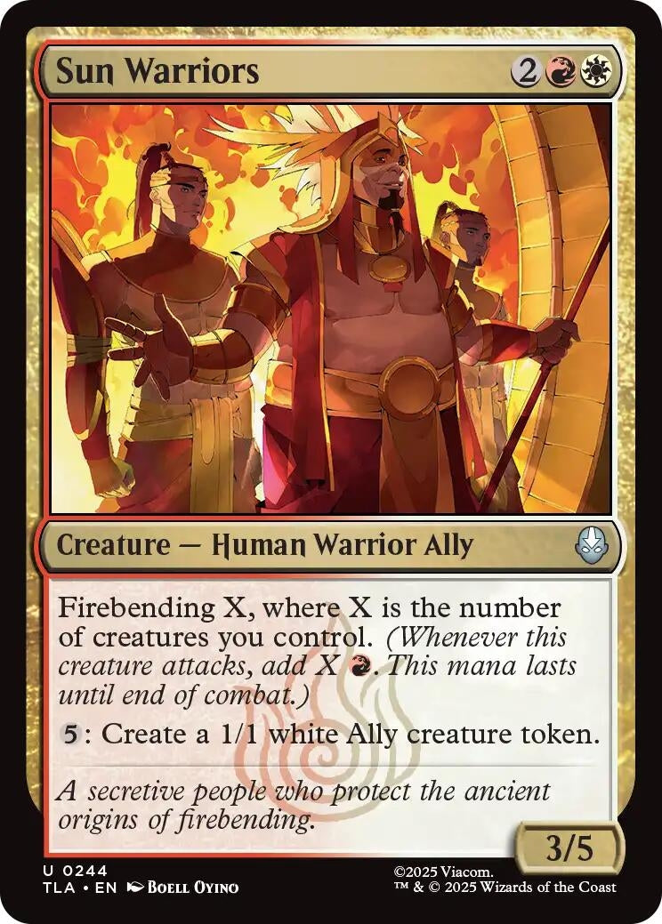Image for Sun Warriors (244) - Magic: The Gathering