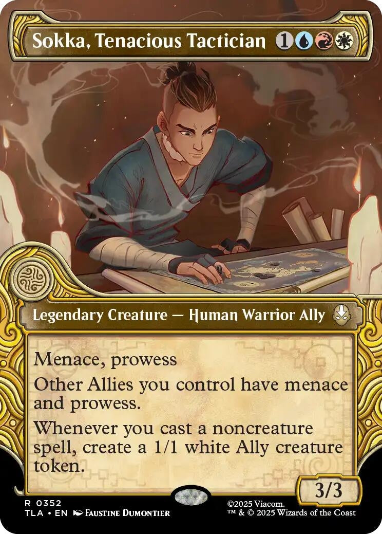 Image for Sokka, Tenacious Tactician (Showcase) (352) (TLA) - Magic: The Gathering