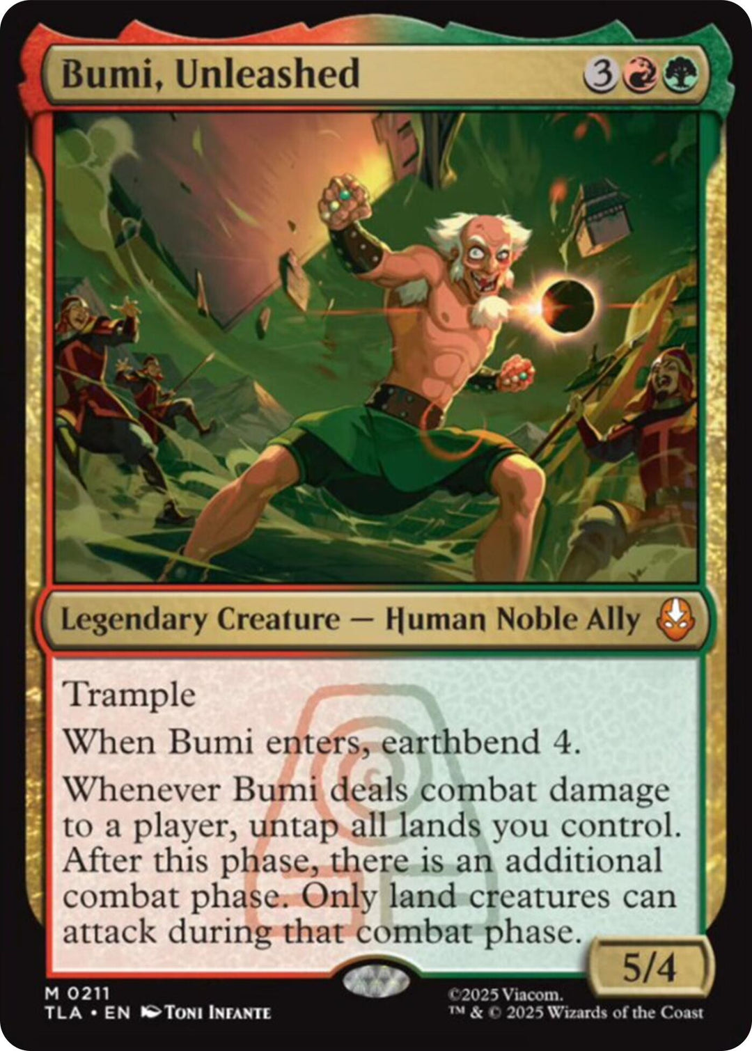 Image for Bumi, Unleashed (211) - Magic: The Gathering