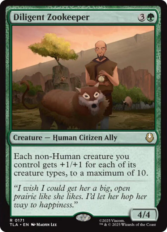 Image for Diligent Zookeeper (171) - Magic: The Gathering