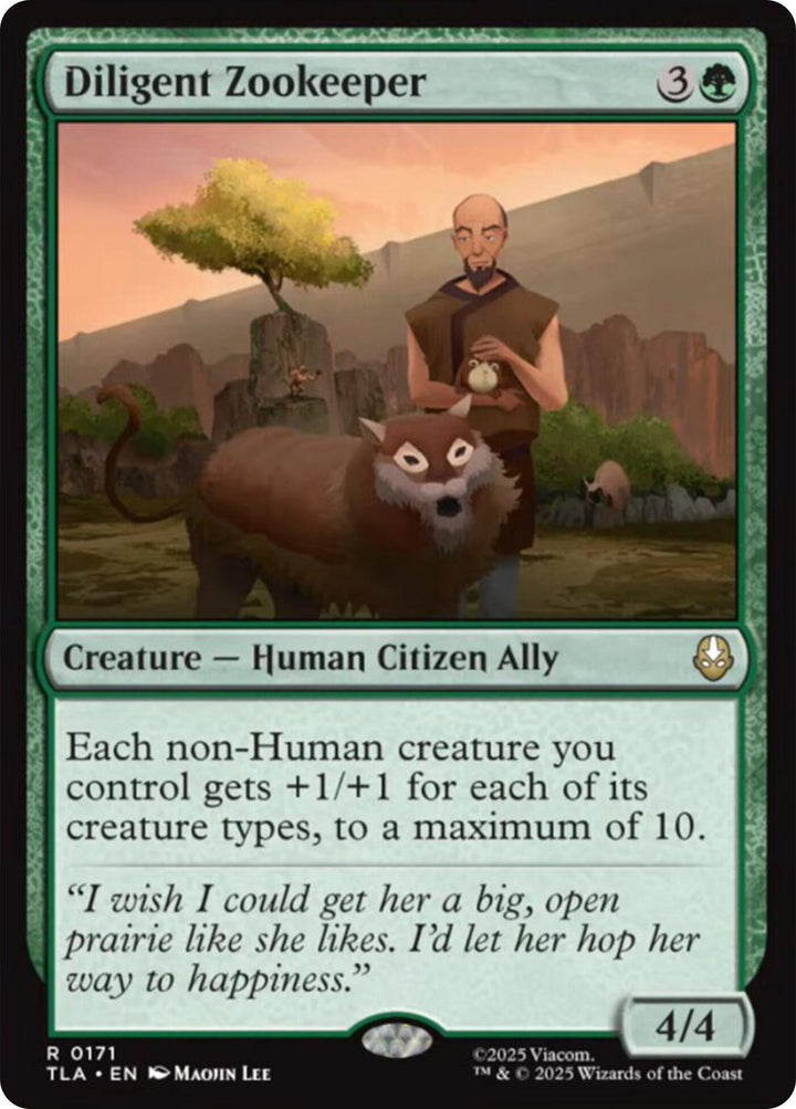 Image for Diligent Zookeeper (171) - Magic: The Gathering