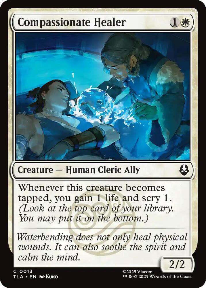 Image for Compassionate Healer (13) - Magic: The Gathering