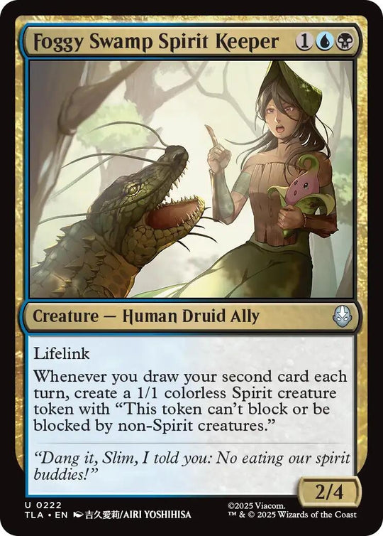Image for Foggy Swamp Spirit Keeper (222) - Magic: The Gathering