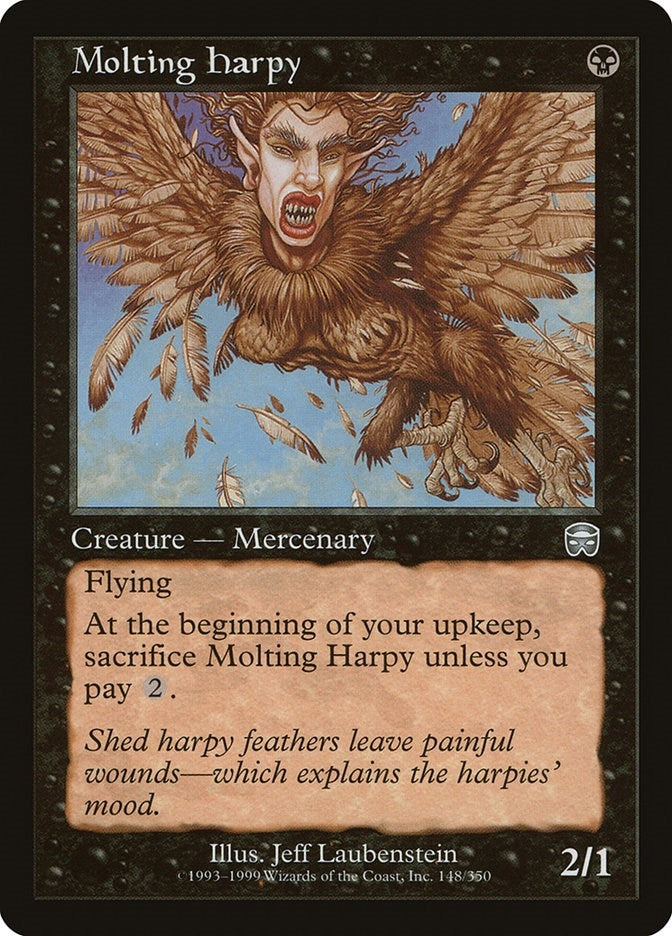 Image for Molting Harpy (148) - Magic: The Gathering