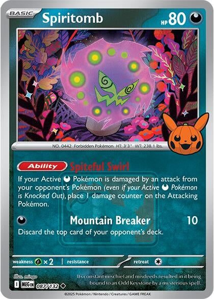 Image for Spiritomb - 087/132 (Pokeween 2025) (087/132) (MCAP) - Pokemon