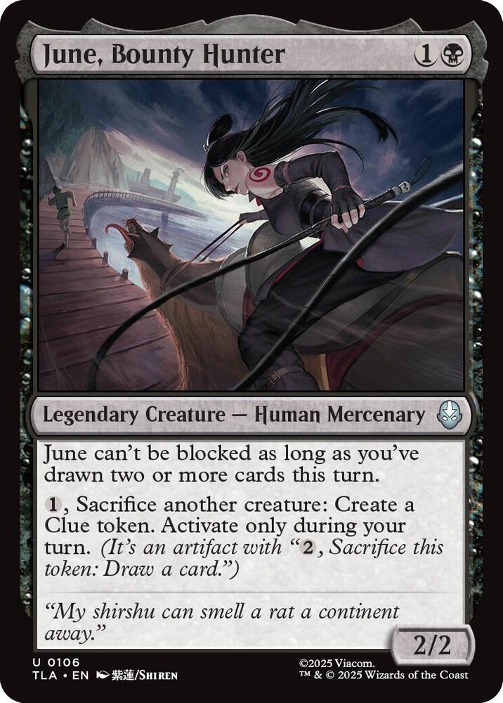 Image for June, Bounty Hunter (106) - Magic: The Gathering