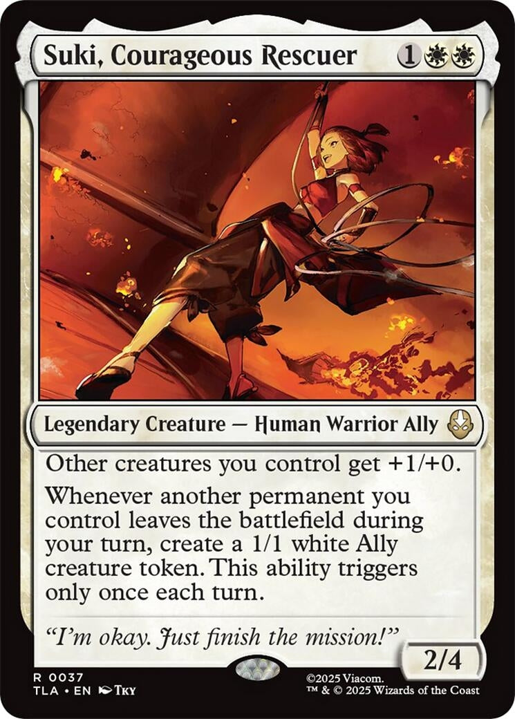 Image for Suki, Courageous Rescuer (37) - Magic: The Gathering