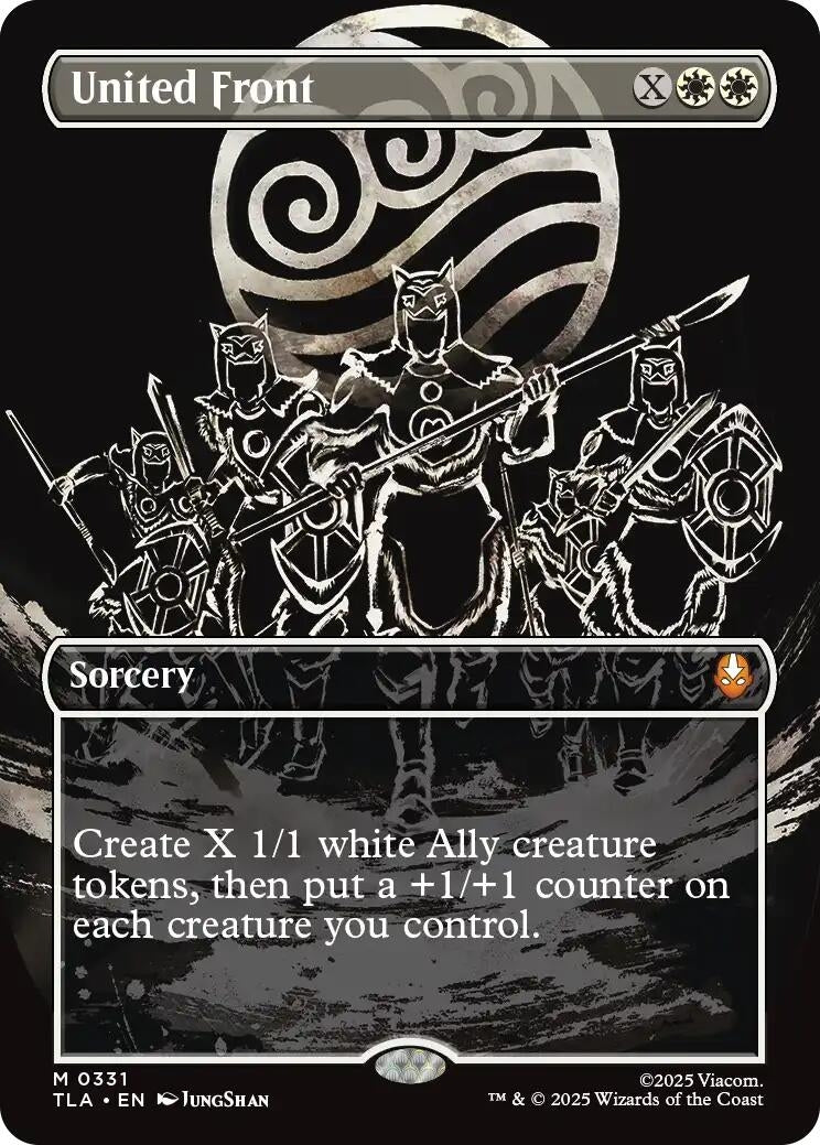 Image for United Front (Borderless) (331) - Magic: The Gathering