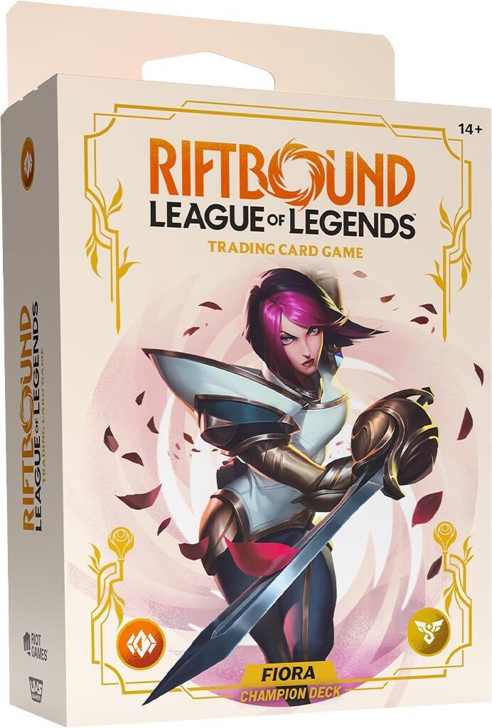 Image for Spiritforged - Champion Deck (Fiora) - Riftbound: League of Legends Trading Card Game