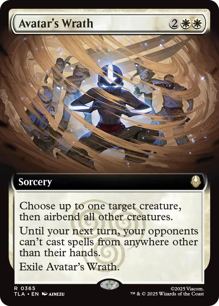 Image for Avatar's Wrath (Extended Art) (365) - Magic: The Gathering