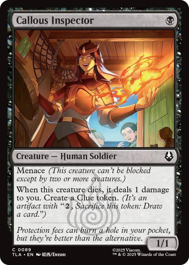 Image for Callous Inspector (89) - Magic: The Gathering