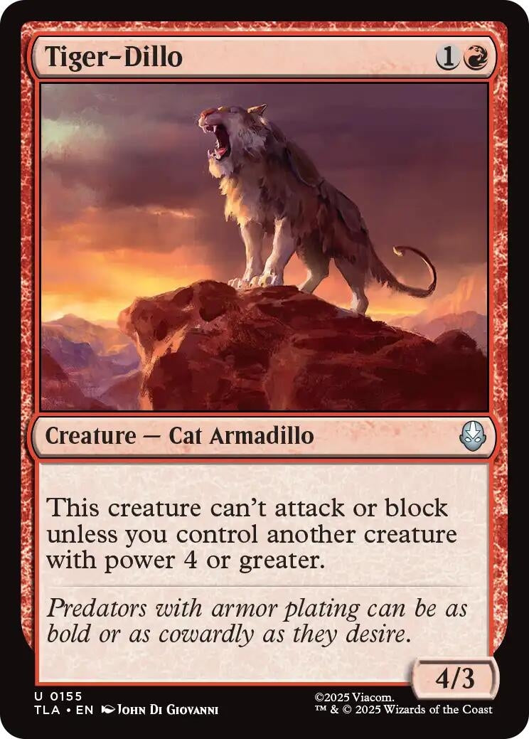 Image for Tiger-Dillo (155) - Magic: The Gathering