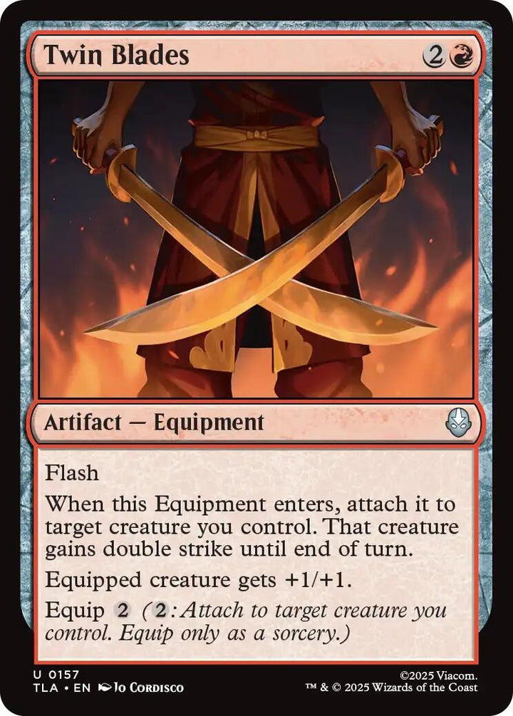 Image for Twin Blades (157) - Magic: The Gathering