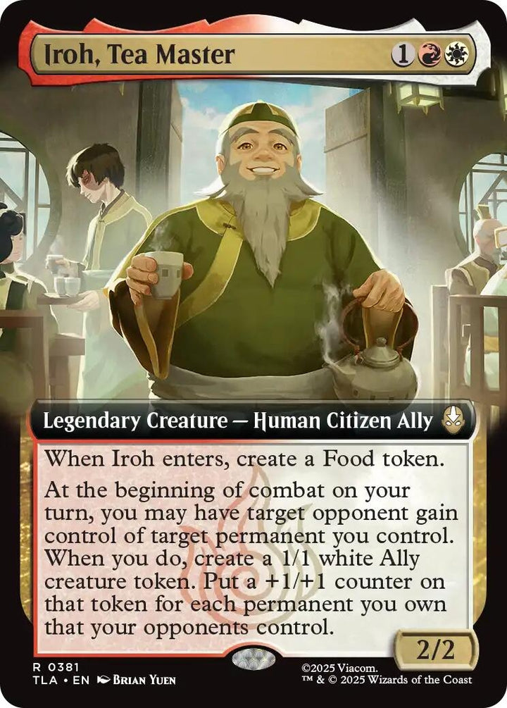 Image for Iroh, Tea Master (Extended Art) (381) - Magic: The Gathering