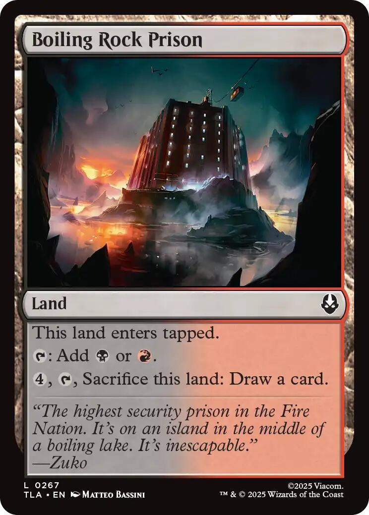 Image for Boiling Rock Prison (267) (TLA) - Magic: The Gathering