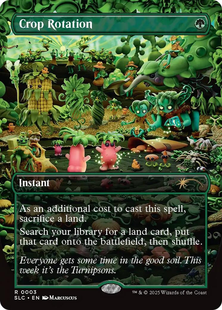 Image for Crop Rotation (3) - Magic: The Gathering
