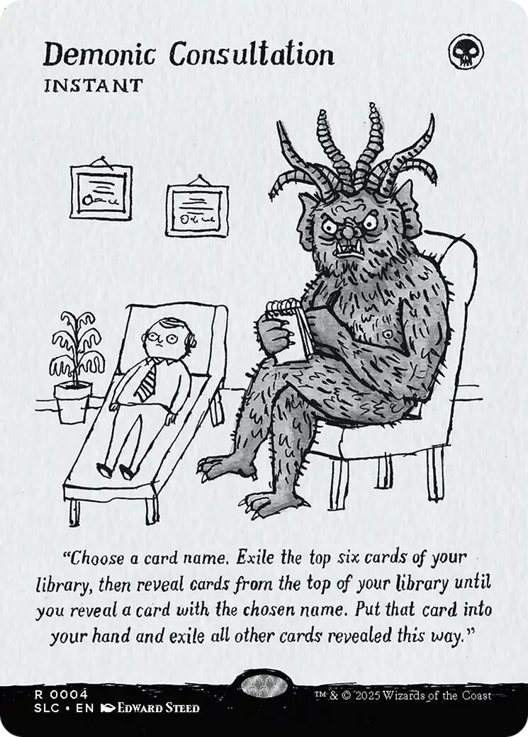 Image for Demonic Consultation (4) - Magic: The Gathering